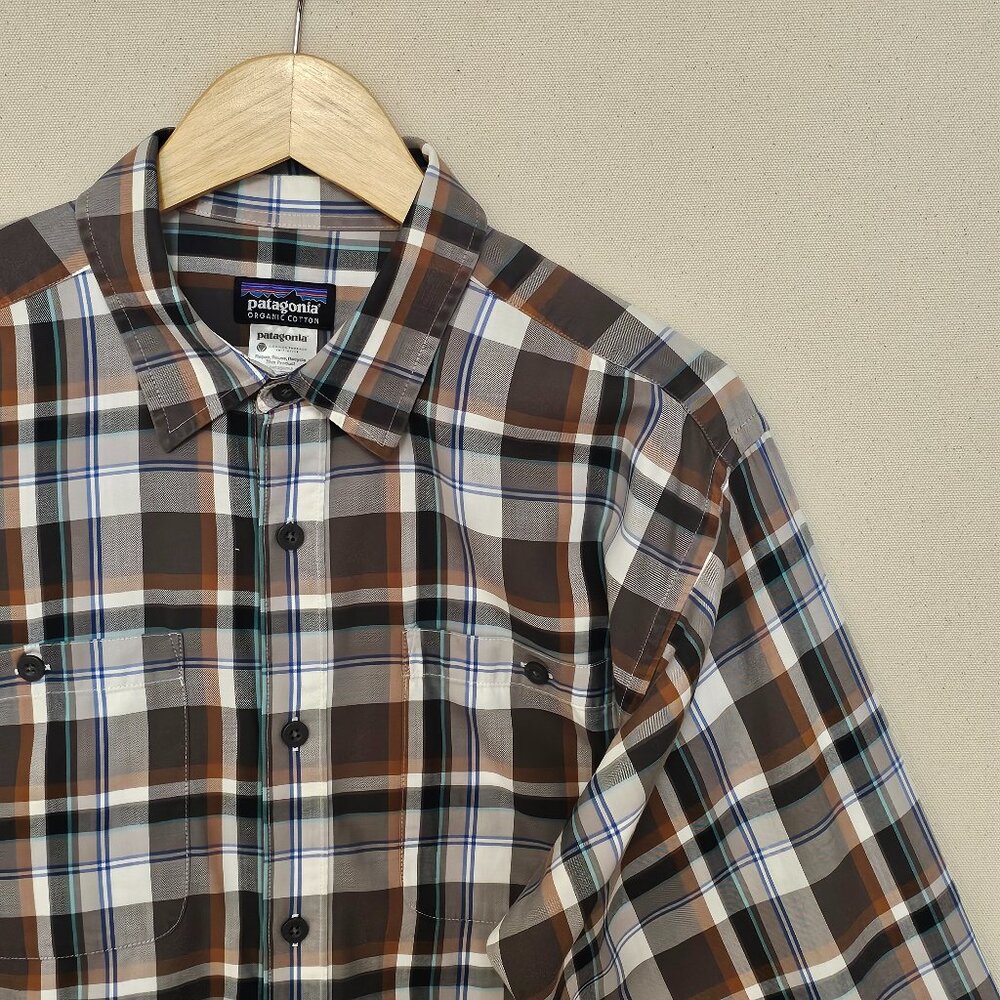 Patagonia Long Sleeve Pima Cotton Button Down M